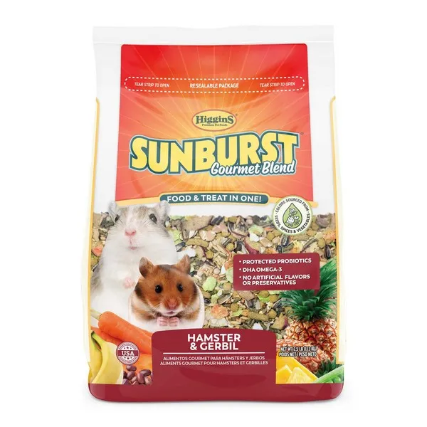 2.5 Lb Higgins Sunburst Hamster/Gerbil - Food